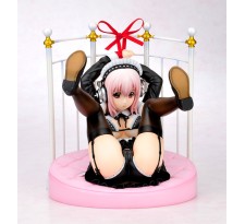 Nitro Super Sonic Image Character PVC Statue 1/6 Super Soniko Gothic Maid With Bed 12 cm